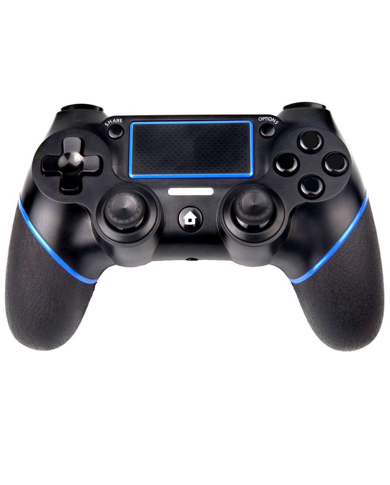 PS4 Controller, Sades C200 Bluetooth Gamepad Six Axies DualShock 4 Wireless Controller for PlayStation 4, Touch Panel Joypad with Dual Vibration