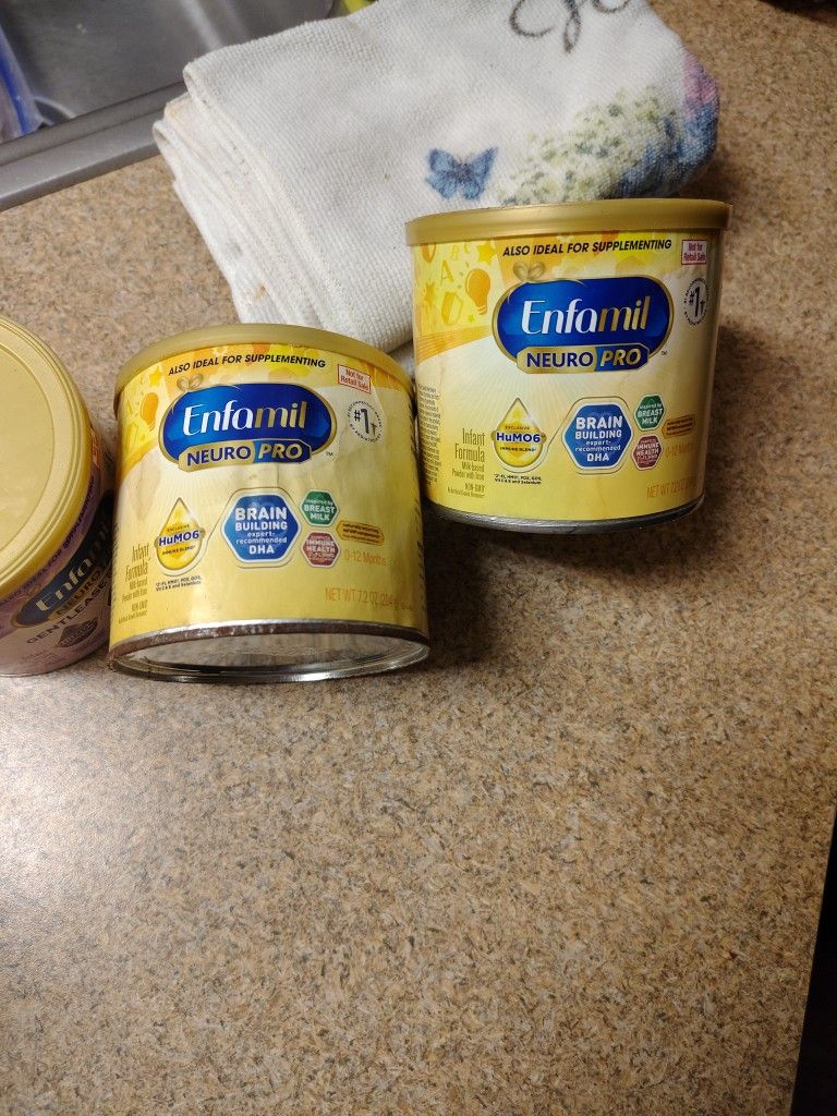 Baby Formula Never Opened