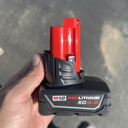 M12 2.0 & 4.0 Battery