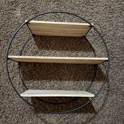 3 Tier Round Shelf
