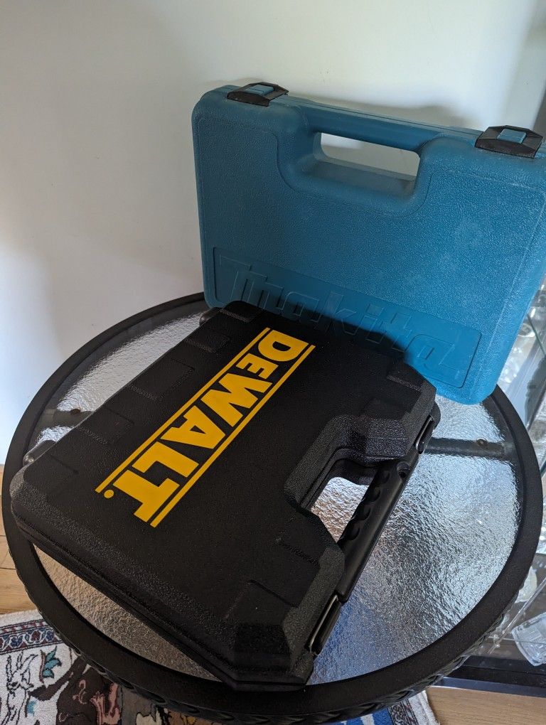 Only Carrying hard Case. ( DeWalt / Makita) Each $10