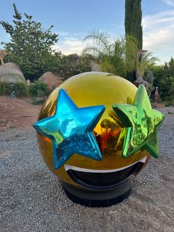 Huge Emoji Sculpture