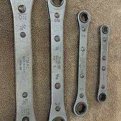 2 MAC And 2 Snap-On Wrenches
