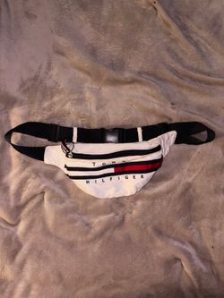 NWT WOMENS MENS TOMMY HILFIGER CROSSBODY BAG, BELT BAG DENIM