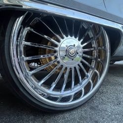24’’ Universal 2pc DUBS wheels 