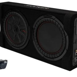 Kicker 51PTRTP12 - TRTP 12" 500w Powered Down Firing Loaded Subwoofer Enclosure