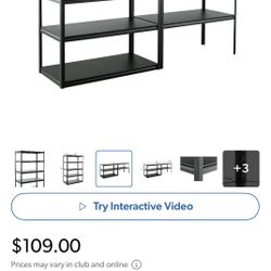 Member's Mark 5 Tier Storage Shelf, 48" W x 24" D x 72" H