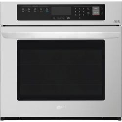 LG 30″ Built-In Single Electric Convection Wall Oven with EasyClean – Stainless Steel