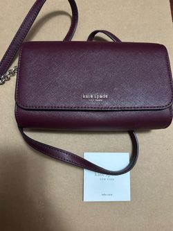 Kate Spade Crossbody burgundy/mahogany
