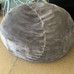 Free over sized bean bag…