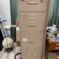 Metal  File Cabinet, 