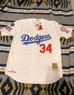 *NEW* XL Los Angeles Dodgers Fernando Valenzuela #34, 1981 World Series Cooperstown Jersey