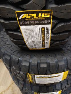 New set of tires aplus Mud Terrain 35 1250 20 lt