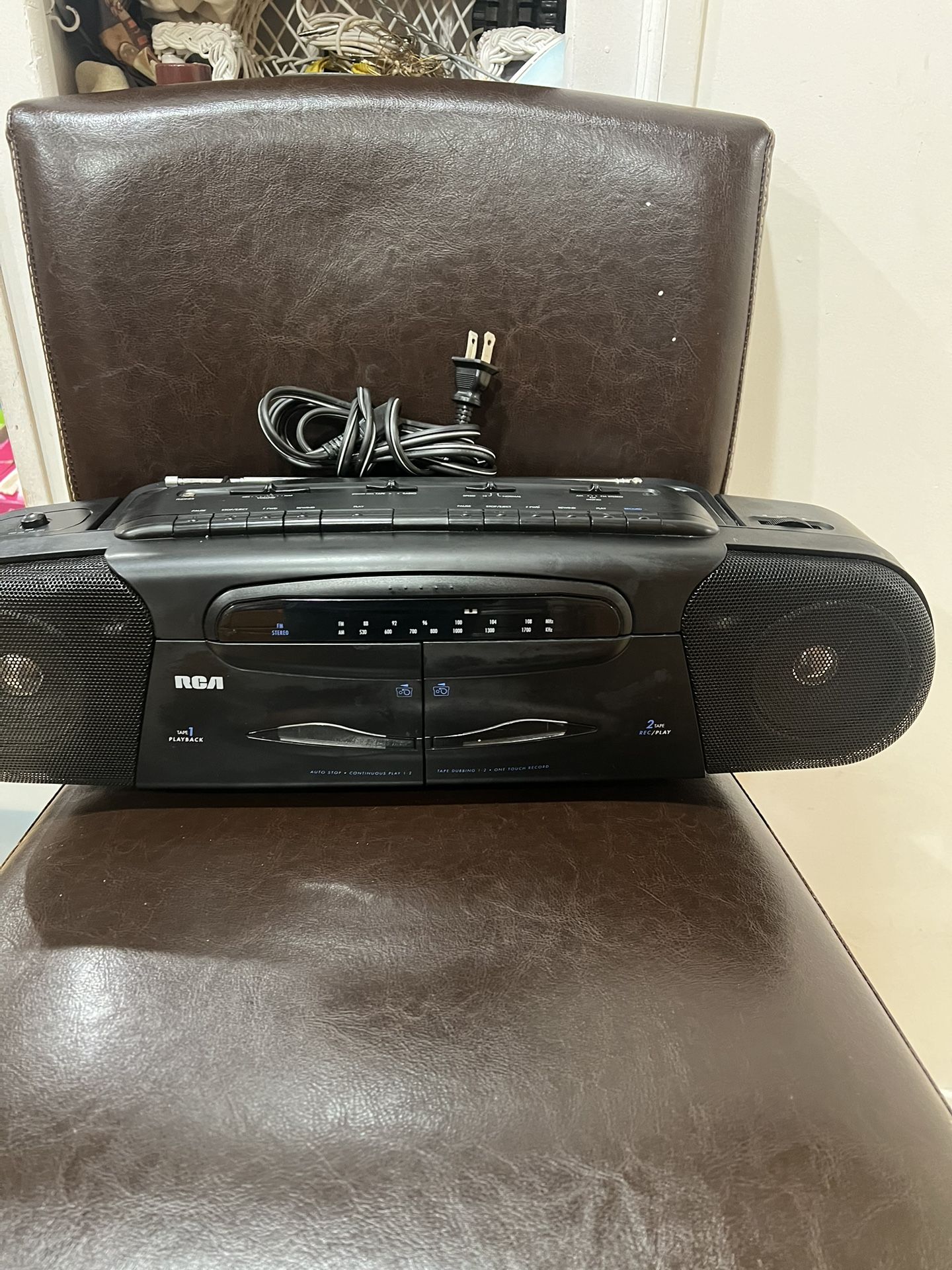 RCA Double Cassette, Radio Grabadora