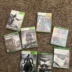 Xbox One And Xbox 360 Games 