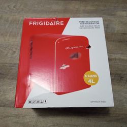 Frigidaire 6-can Mini Fridge - Red