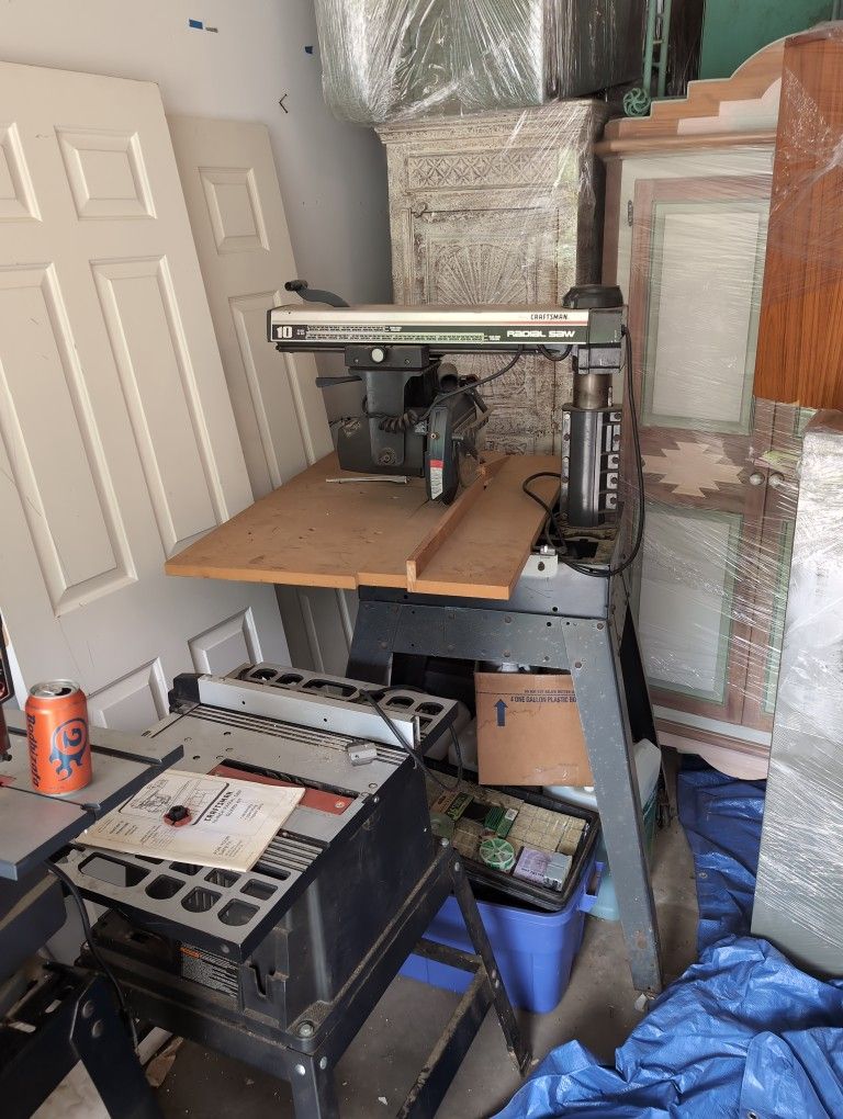 Craftsman 10 Inch Radial Saw