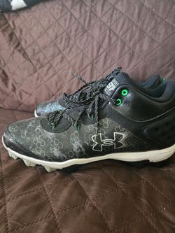 Under Armour Harper 8 Mid RM Baseball Cleat Black | (contact info removed)