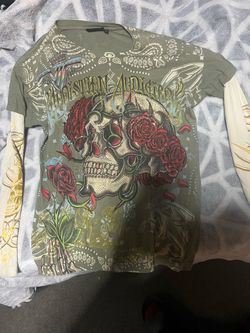 Vintage small ED HARDY shirt