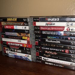 PS3 Collection PlayStation 3 Video Games So Many To Choose From