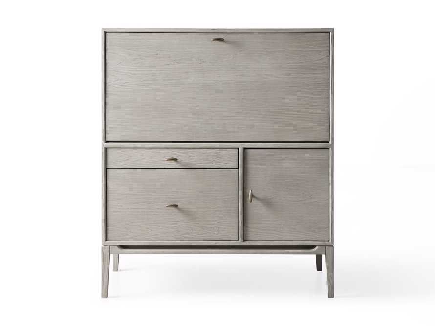 Arhaus Brock Hideaway Desk, Natural Gray Finish, 42” Wide, (Original price: $3899.00 — Current Store Price: $2699.00) Your Price: $1150.00
