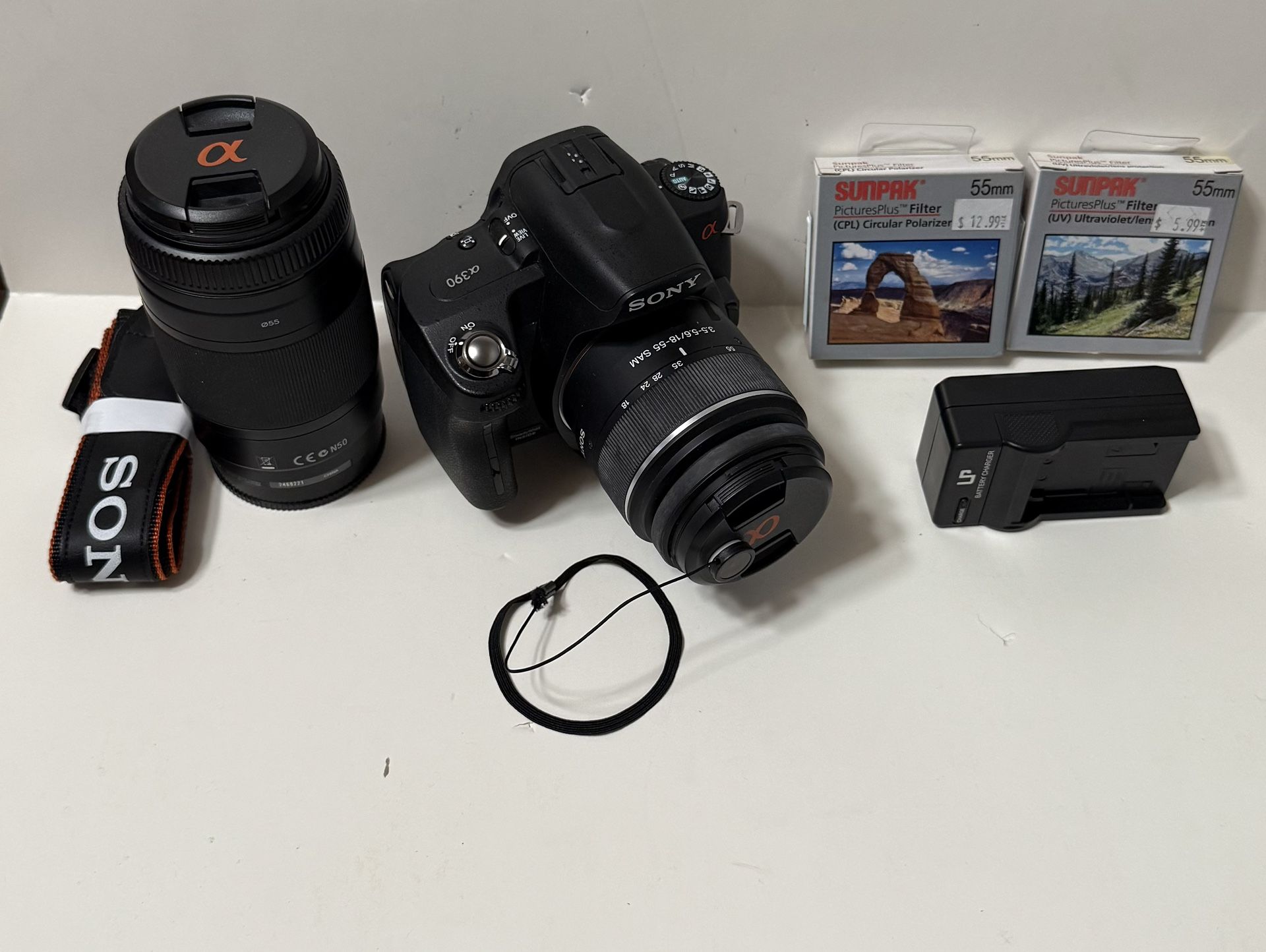 Sony Digital Camera DSLR-A390 With Lots Of Extras