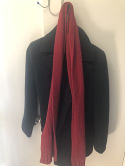 Wool Jacket and scarf