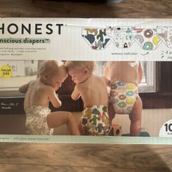 Honest Baby Diapers Size-4