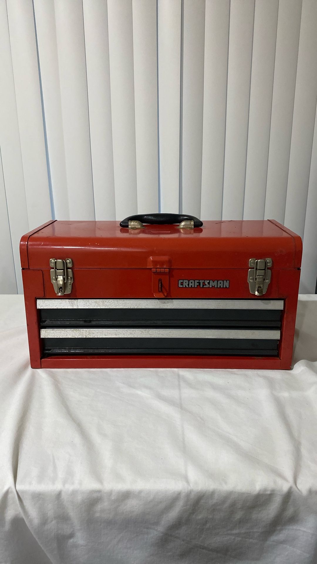 Vintage Craftsman tool storage unit