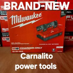 Milwaukee
M18 18-Volt Lithium-Ion Dual Bay Rapid Battery Charger