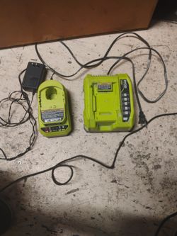 2 RYOBI Chargers