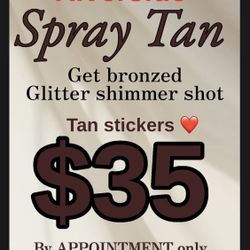 $35 Spray Tan Medium Bronzer 