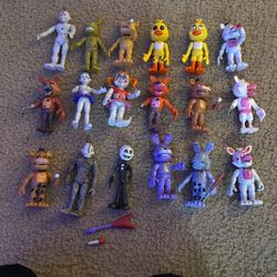 18 Golden Freddy Figures (five Knights Of Freddy) 