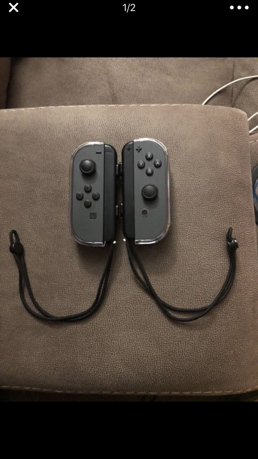 Gray joy cons for Nintendo switch