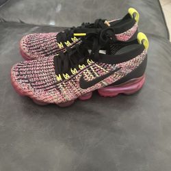Size 7.5 Nike Air VaporMax Flyknit 3 Black Pink Blast W for Sale in Pembroke Pines FL OfferUp