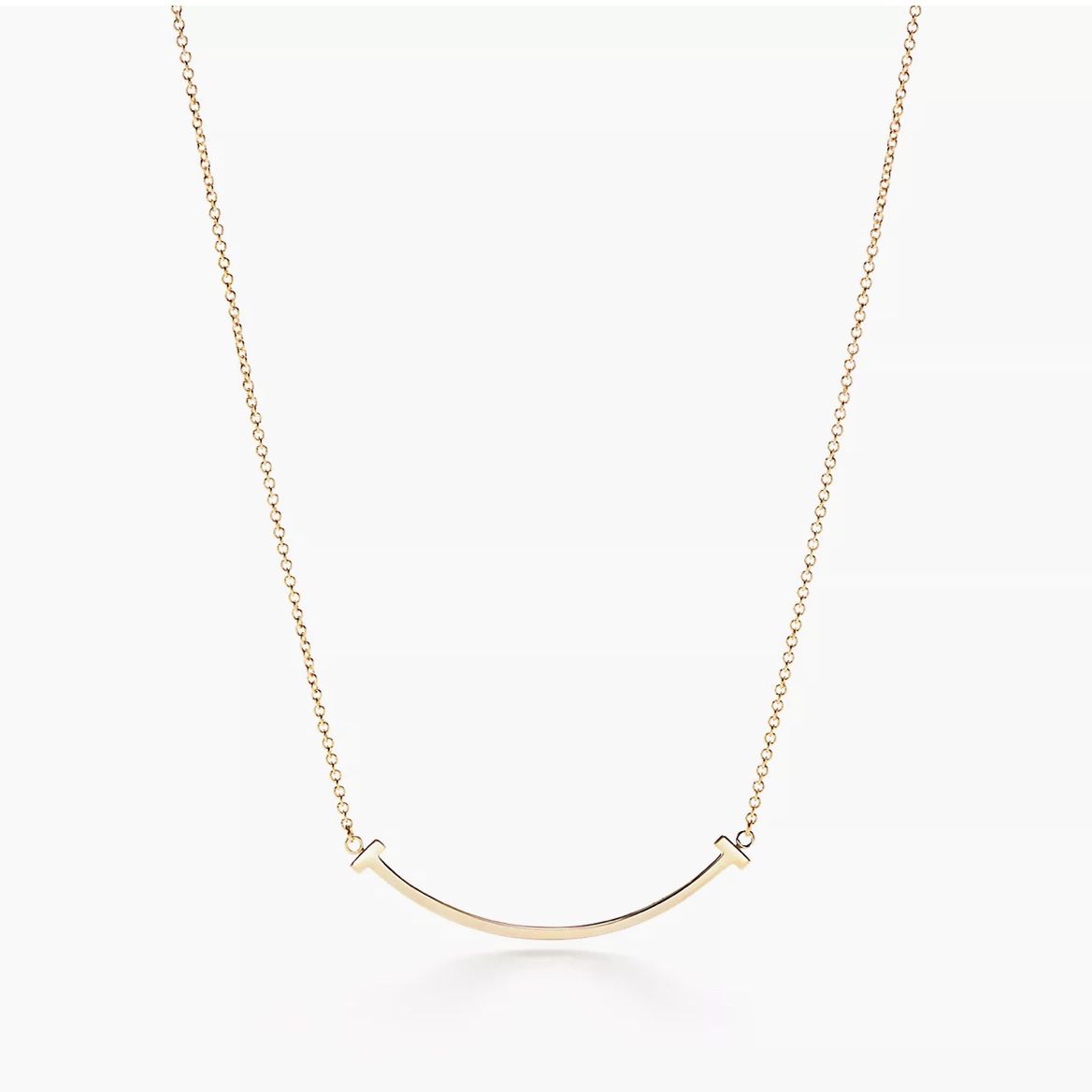 Tiffany & Co. Smile Necklace, Gold