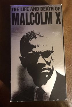 The Life And Death Of Malcolm X VHS 1992