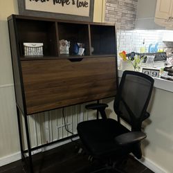 Desk & Office Chair Combo