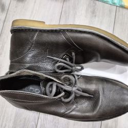Aldo Black Leather Shoes