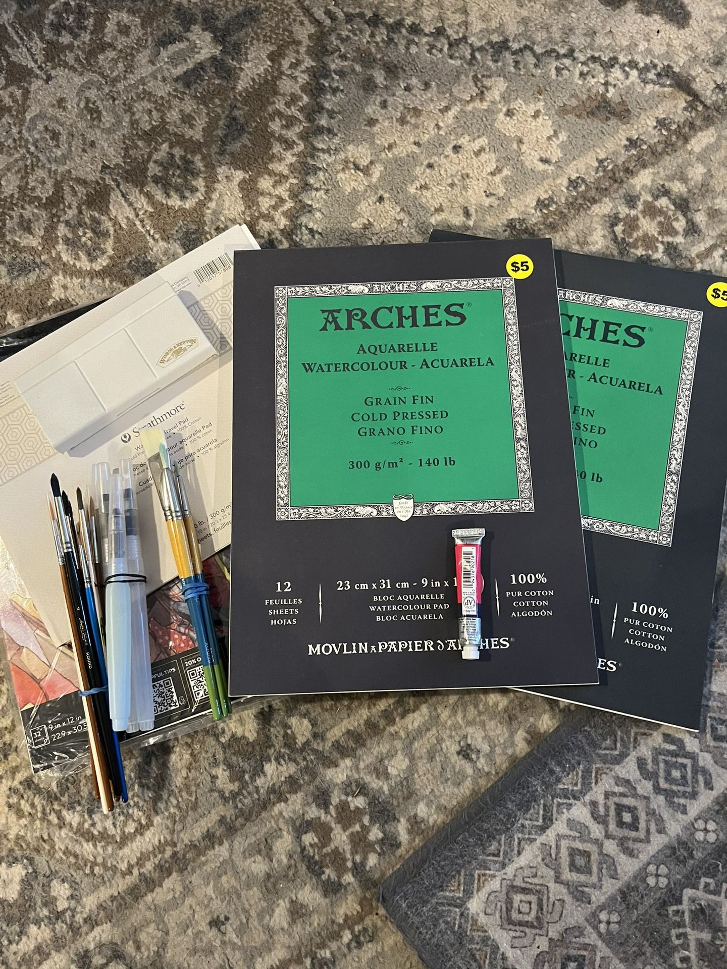 Water Color Paints And Supplies