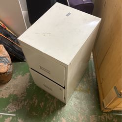 2 Tier File Cabinet