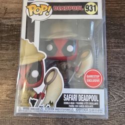Safari Deadpool Funko Pop 931