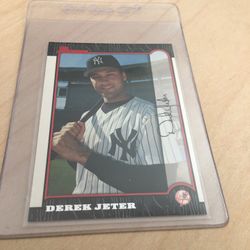 Baseball Card 1999 Bowman Derek Jeter
