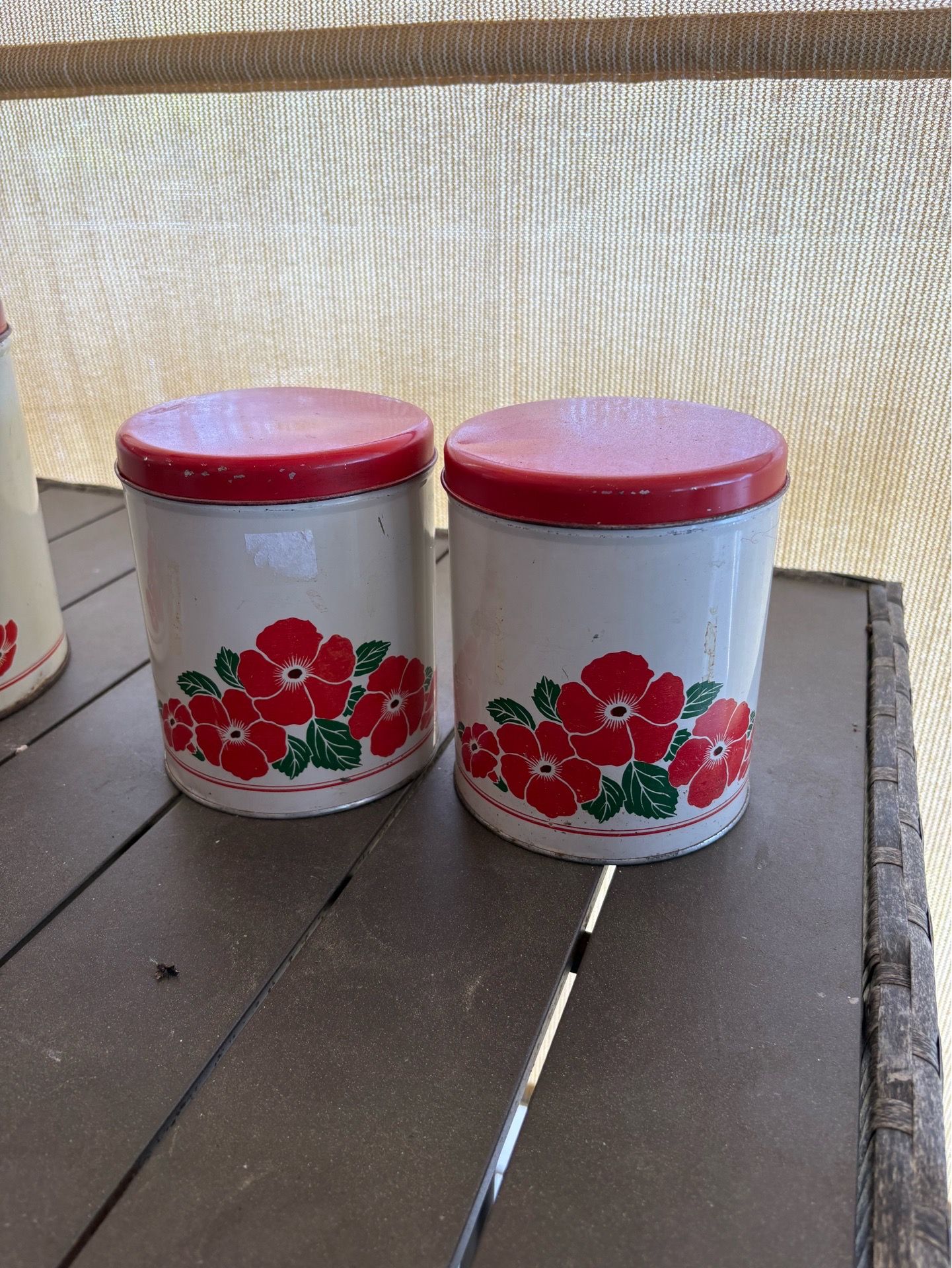 2 Medium Size Cannisters