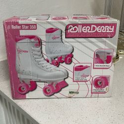 Girls Size 4 Roller Derby Skates