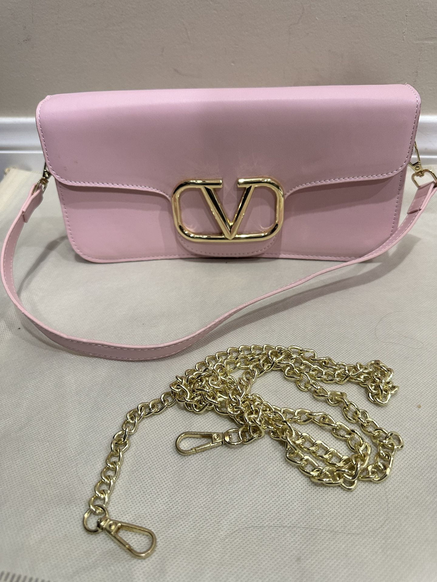 Pink V Bag