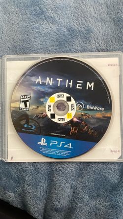 Anthem ps4 game