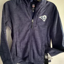 Women’s Rams Jacket Sweater Small