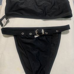 Black Two Piece Swimsuit