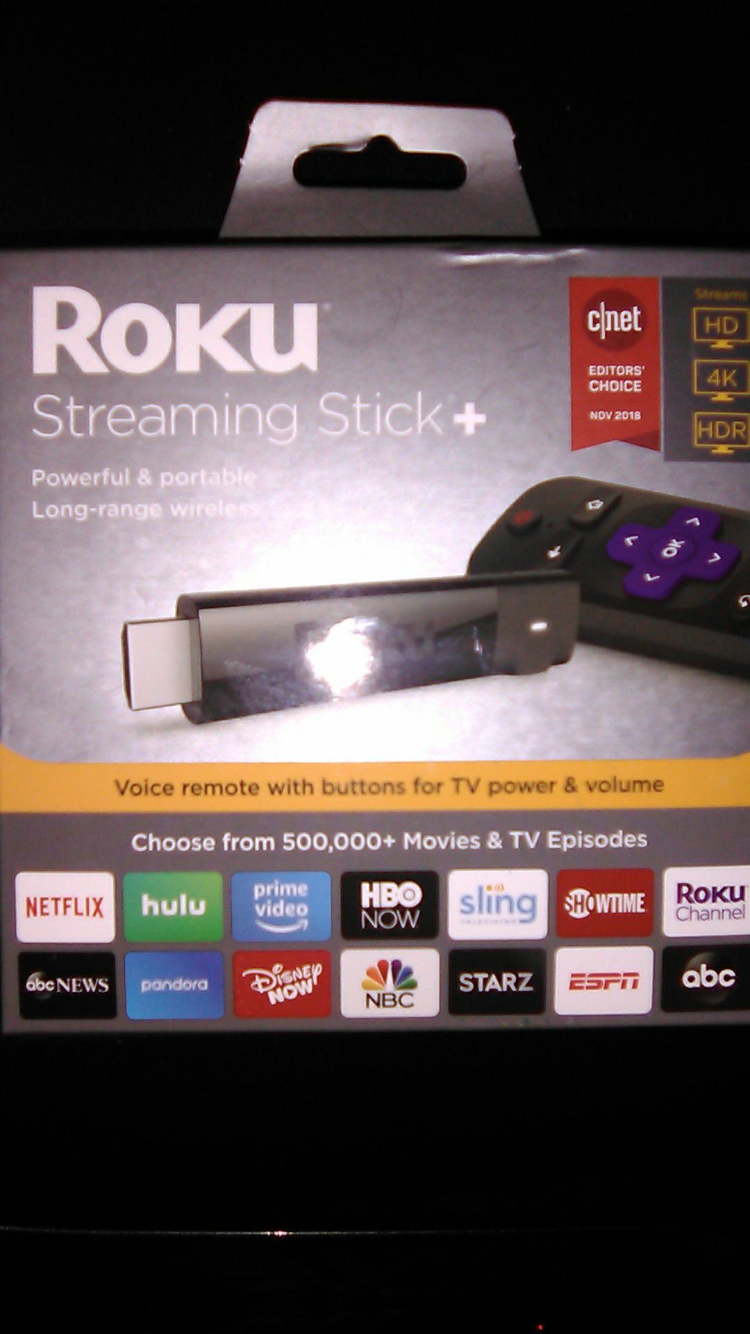 Roku streaming stick+